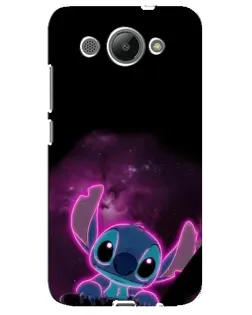 Чохол для Huawei Y3 2017 з картинкою «Неоновий Stitch»