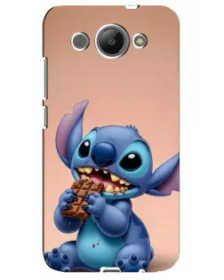 Чохол для Huawei Y3 2017 з картинкою «Стіч їсть шоколад»