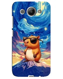 Чехол для Huawei Y3 2017 с картинкой «Капибара Ван Гога»