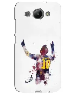 Чехол для Huawei Y3 2017 с картинкой «Акварельный Месси Барселона» Чехол для Huawei Y3 2017 с картинкой «Акварельный Месси Барселона»