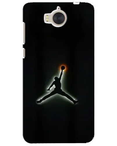 Чехол для Huawei Y5 2017 (MYA) с картинкой «Jordan Gradient Logo»