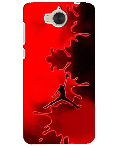 Чехол для Huawei Y5 2017 (MYA) с картинкой «Jordan Red Smoke»