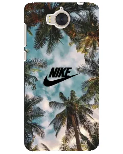 Чехол для Huawei Y5 2017 (MYA) с картинкой «Тропический принт Nike» Чехол для Huawei Y5 2017 (MYA) с картинкой «Тропический принт Nike»