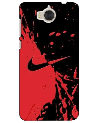 Чехол для Huawei Y5 2017 (MYA) с картинкой «Красные брызги Nike» Чехол для Huawei Y5 2017 (MYA) с картинкой «Красные брызги Nike»