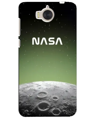 Чехол для Huawei Y5 2017 (MYA) с картинкой «NASA — лунный градиент»