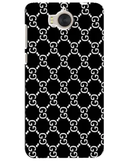 Чехол для Huawei Y5 2017 (MYA) с картинкой «Gucci — сетчатый паттерн»