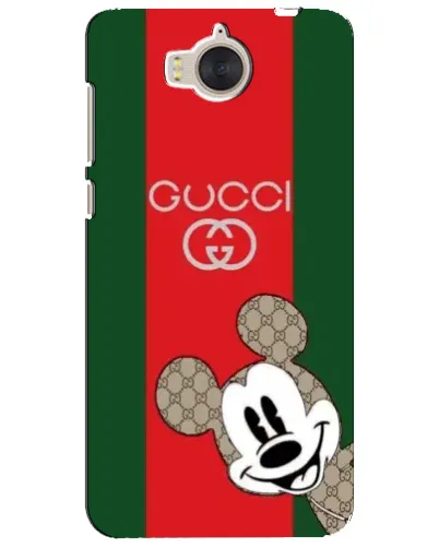 Чехол для Huawei Y5 2017 (MYA) с картинкой «Gucci — полосы и Микки» Чехол для Huawei Y5 2017 (MYA) с картинкой «Gucci — полосы и Микки»