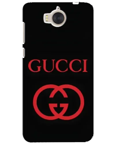 Чехол для Huawei Y5 2017 (MYA) с картинкой «Gucci — красный логотип» Чехол для Huawei Y5 2017 (MYA) с картинкой «Gucci — красный логотип»