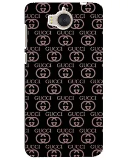 Чехол для Huawei Y5 2017 (MYA) с картинкой «Классическая монограмма Gucci»