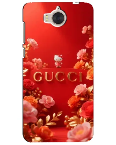 Чехол для Huawei Y5 2017 (MYA) с картинкой «Gucci — золотой сад» Чехол для Huawei Y5 2017 (MYA) с картинкой «Gucci — золотой сад»