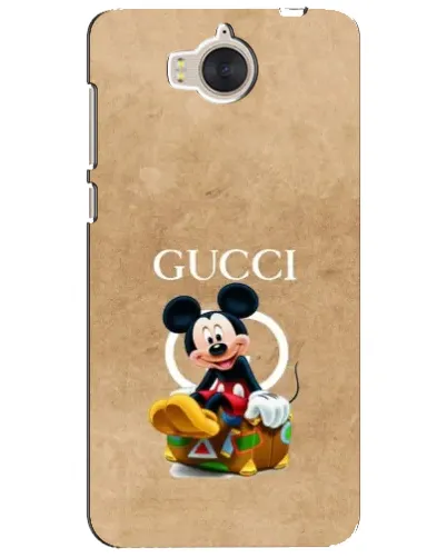 Чехол для Huawei Y5 2017 (MYA) с картинкой «Микки Маус Gucci — крафт» Чехол для Huawei Y5 2017 (MYA) с картинкой «Микки Маус Gucci — крафт»
