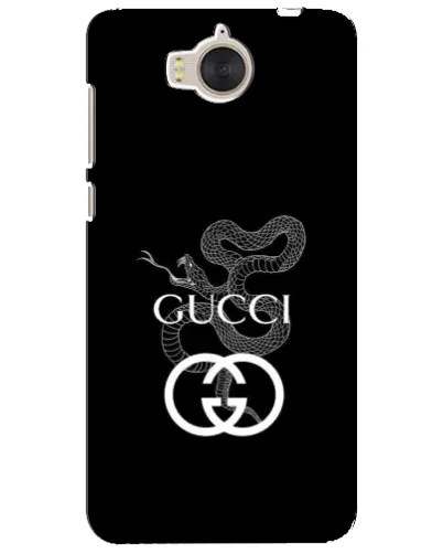 Чехол для Huawei Y5 2017 (MYA) с картинкой «Gucci — серебряная змея» Чехол для Huawei Y5 2017 (MYA) с картинкой «Gucci — серебряная змея»