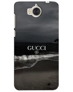 Чехол для Huawei Y5 2017 (MYA) с картинкой «Gucci — морской прибой»