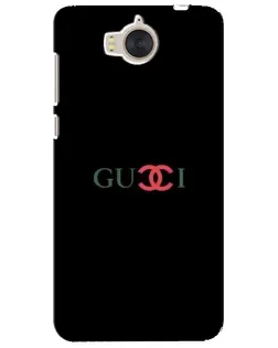 Чехол для Huawei Y5 2017 (MYA) с картинкой «Gucci — красный градиент»
