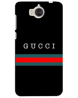 Чехол для Huawei Y5 2017 (MYA) с картинкой «Gucci — красный пояс»