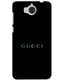 Чехол для Huawei Y5 2017 (MYA) с картинкой «Gucci — неоновый минимализм»