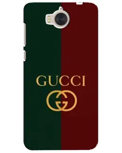 Чехол для Huawei Y5 2017 (MYA) с картинкой «Gucci — темно-зеленый градиент»