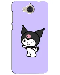 Чехол для Huawei Y5 2017 (MYA) с картинкой «Классическая Kuromi» Чехол для Huawei Y5 2017 (MYA) с картинкой «Классическая Kuromi»