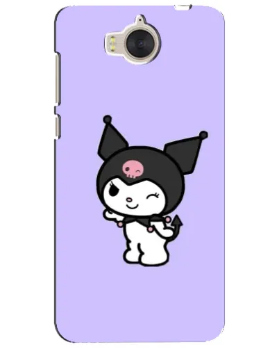 Чехол для Huawei Y5 2017 (MYA) с картинкой «Классическая Kuromi» Чехол для Huawei Y5 2017 (MYA) с картинкой «Классическая Kuromi»
