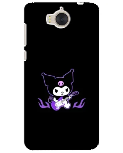Чехол для Huawei Y5 2017 (MYA) с картинкой «Электрическая Kuromi» Чехол для Huawei Y5 2017 (MYA) с картинкой «Электрическая Kuromi»