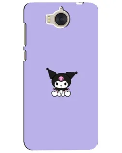 Чехол для Huawei Y5 2017 (MYA) с картинкой «Kuromi — фиолетовый минимализм» Чехол для Huawei Y5 2017 (MYA) с картинкой «Kuromi — фиолетовый минимализм»