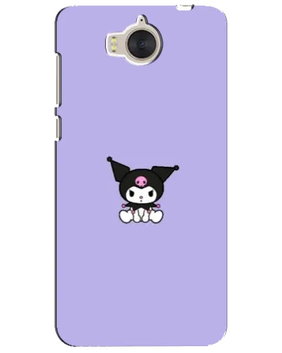 Чехол для Huawei Y5 2017 (MYA) с картинкой «Kuromi — фиолетовый минимализм» Чехол для Huawei Y5 2017 (MYA) с картинкой «Kuromi — фиолетовый минимализм»