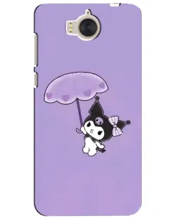 Чехол для Huawei Y5 2017 (MYA) с картинкой «Kuromi с зонтиком» Чехол для Huawei Y5 2017 (MYA) с картинкой «Kuromi с зонтиком»
