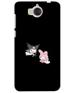 Чехол для Huawei Y5 2017 (MYA) с картинкой «My Melody и Kuromi» Чехол для Huawei Y5 2017 (MYA) с картинкой «My Melody и Kuromi»