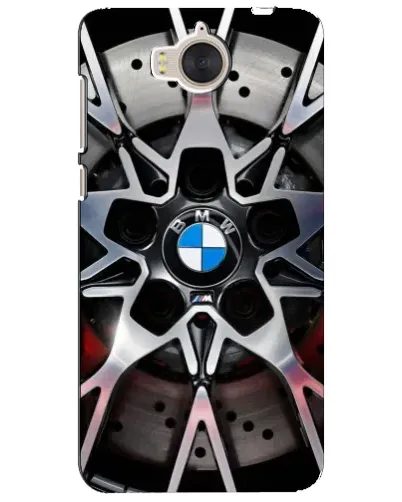 Чехол для Huawei Y5 2017 (MYA) с картинкой «BMW — деталь диска»