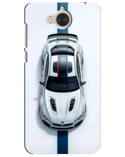 Чехол для Huawei Y5 2017 (MYA) с картинкой «Вид сверху — BMW M»