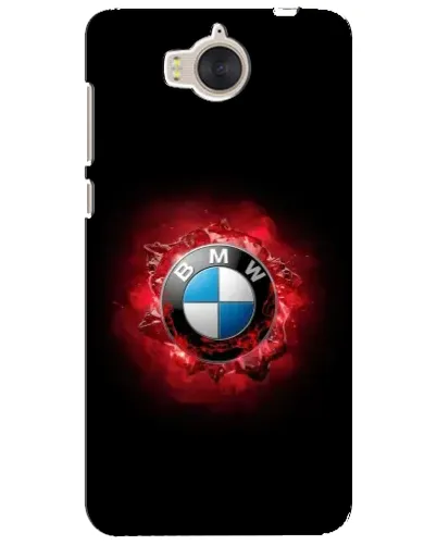 Чехол для Huawei Y5 2017 (MYA) с картинкой «Логотип BMW — вспышка»