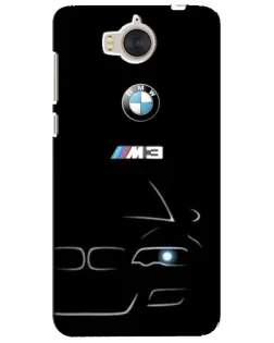 Чохол для Huawei Y5 2017 (MYA) з картинкою «Мінімалістичний принт BMW M3»
