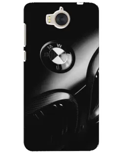 Чохол для Huawei Y5 2017 (MYA) з картинкою «Емблема BMW — макро»