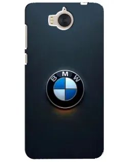 Чохол для Huawei Y5 2017 (MYA) з картинкою «Логотип BMW — мінімалізм»