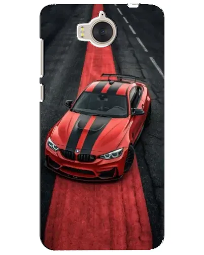 Чехол для Huawei Y5 2017 (MYA) с картинкой «BMW на красной дорожке»