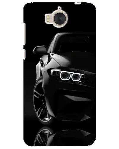 Чехол для Huawei Y5 2017 (MYA) с картинкой «Черная BMW — профиль» Чехол для Huawei Y5 2017 (MYA) с картинкой «Черная BMW — профиль»