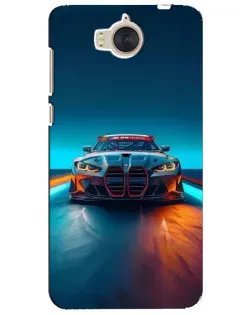 Чохол для Huawei Y5 2017 (MYA) з картинкою «BMW — вогні неону»