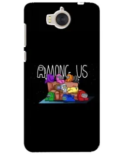 Чохол для Huawei Y5 2017 (MYA) з картинкою «Логотип Among Us» Чохол для Huawei Y5 2017 (MYA) з картинкою «Логотип Among Us»