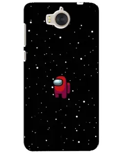Чехол для Huawei Y5 2017 (MYA) с картинкой «Красный Among Us»