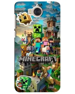 Чохол для Huawei Y5 2017 (MYA) з картинкою «Замок Minecraft» Чохол для Huawei Y5 2017 (MYA) з картинкою «Замок Minecraft»