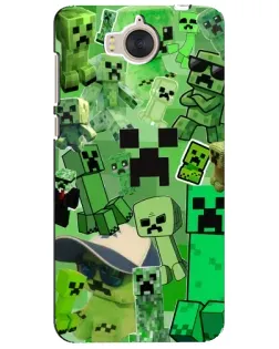 Чохол для Huawei Y5 2017 (MYA) з картинкою «Кріпери Minecraft» Чохол для Huawei Y5 2017 (MYA) з картинкою «Кріпери Minecraft»