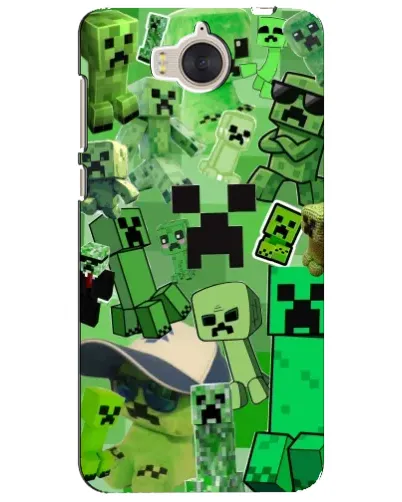 Чехол для Huawei Y5 2017 (MYA) с картинкой «Криперы Minecraft» Чехол для Huawei Y5 2017 (MYA) с картинкой «Криперы Minecraft»