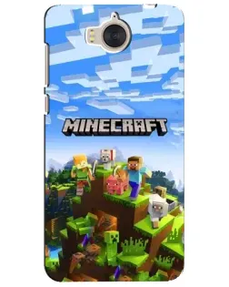 Чехол для Huawei Y5 2017 (MYA) с картинкой «Minecraft классический мир» Чехол для Huawei Y5 2017 (MYA) с картинкой «Minecraft классический мир»