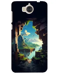 Чехол для Huawei Y5 2017 (MYA) с картинкой «Вид из пещеры» Чехол для Huawei Y5 2017 (MYA) с картинкой «Вид из пещеры»