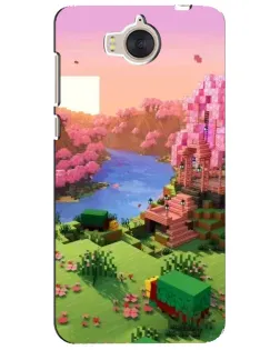 Чехол для Huawei Y5 2017 (MYA) с картинкой «Розовое дерево Minecraft» Чехол для Huawei Y5 2017 (MYA) с картинкой «Розовое дерево Minecraft»