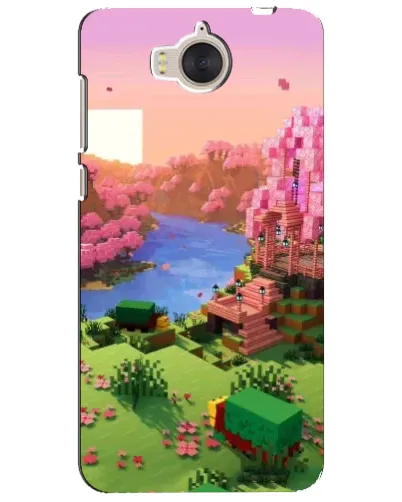Чехол для Huawei Y5 2017 (MYA) с картинкой «Розовое дерево Minecraft» Чехол для Huawei Y5 2017 (MYA) с картинкой «Розовое дерево Minecraft»