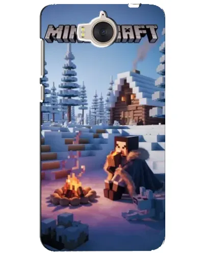 Чехол для Huawei Y5 2017 (MYA) с картинкой «Зимний Minecraft» Чехол для Huawei Y5 2017 (MYA) с картинкой «Зимний Minecraft»