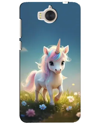 Чехол для Huawei Y5 2017 (MYA) с картинкой «Единорог на поляне» Чехол для Huawei Y5 2017 (MYA) с картинкой «Единорог на поляне»