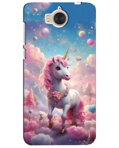 Чехол для Huawei Y5 2017 (MYA) с картинкой «Единорог среди облаков» Чехол для Huawei Y5 2017 (MYA) с картинкой «Единорог среди облаков»
