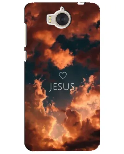 Чехол для Huawei Y5 2017 (MYA) с картинкой «Сияние Имени Jesus»
